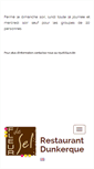Mobile Screenshot of fleurdesel-restaurant.com